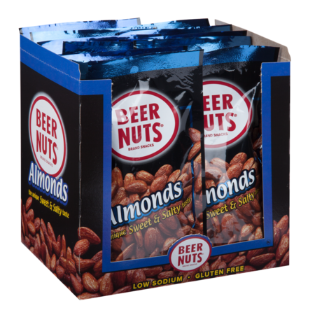 BEER NUTS Beer Nuts Value Pack Sweet And Salty Almond 4 oz., PK48 30348